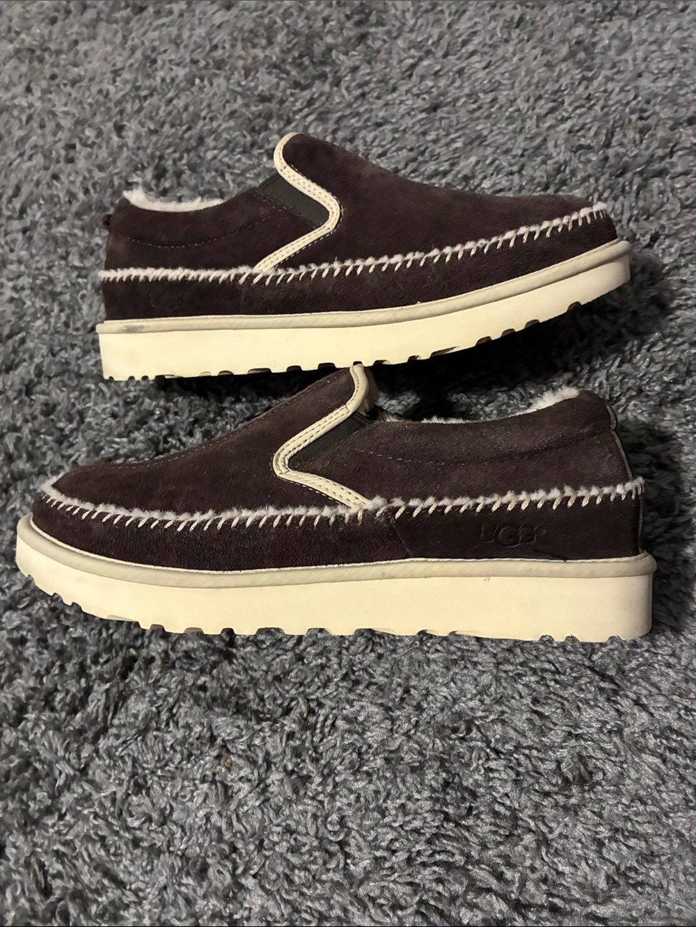 Ugg nuemel stitch slip ons